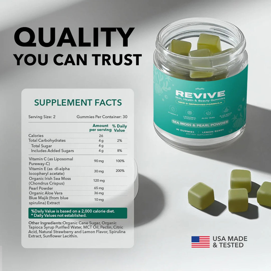 Sea Moss Vitamin Gummy Supplement
